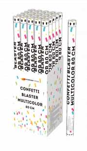 Confetti blaster Multicolor 80 cm